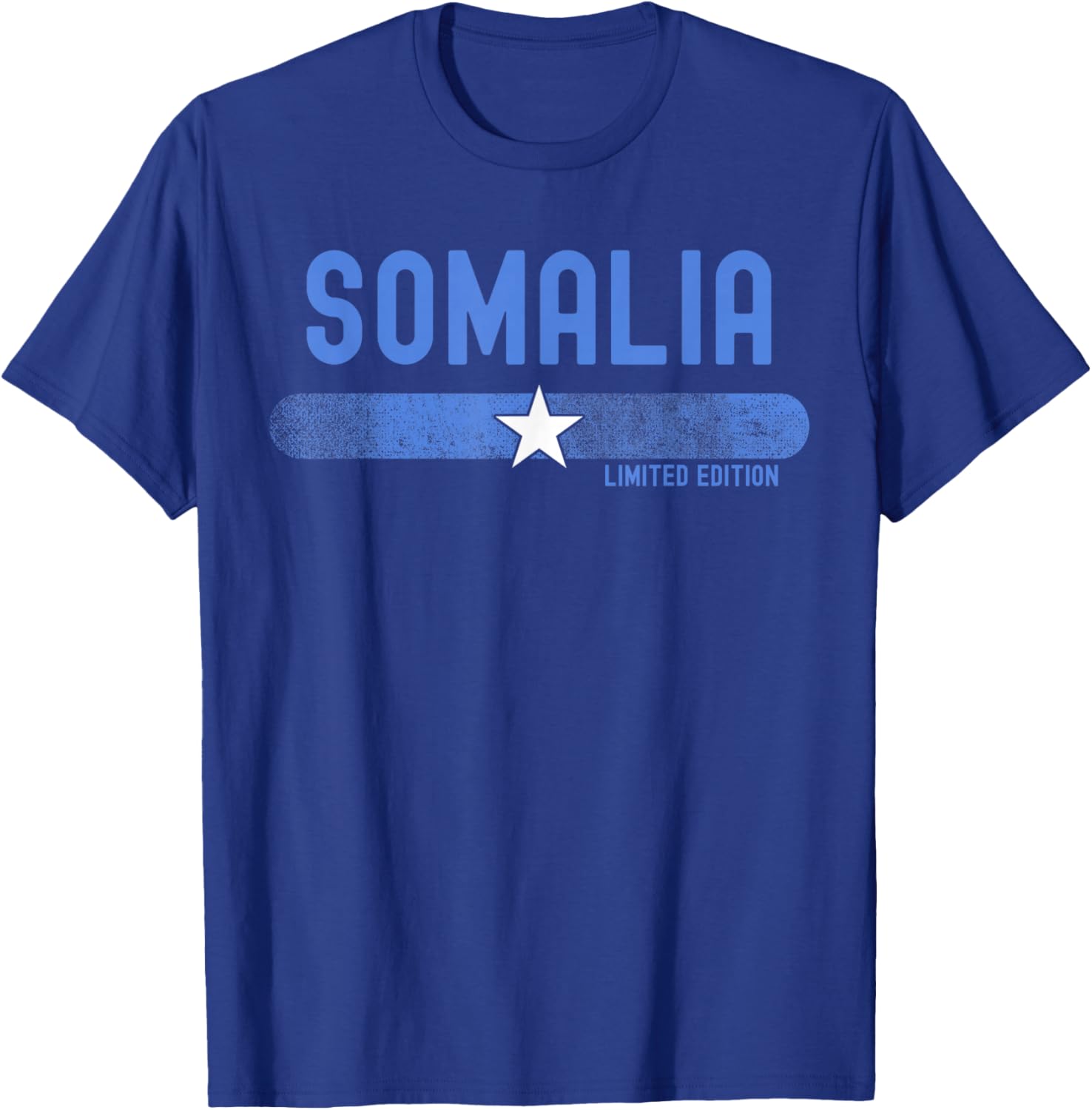 Somalia Flag | Men Women Kids | Patriotic Somali T-Shirt - T-Shirt | Royal