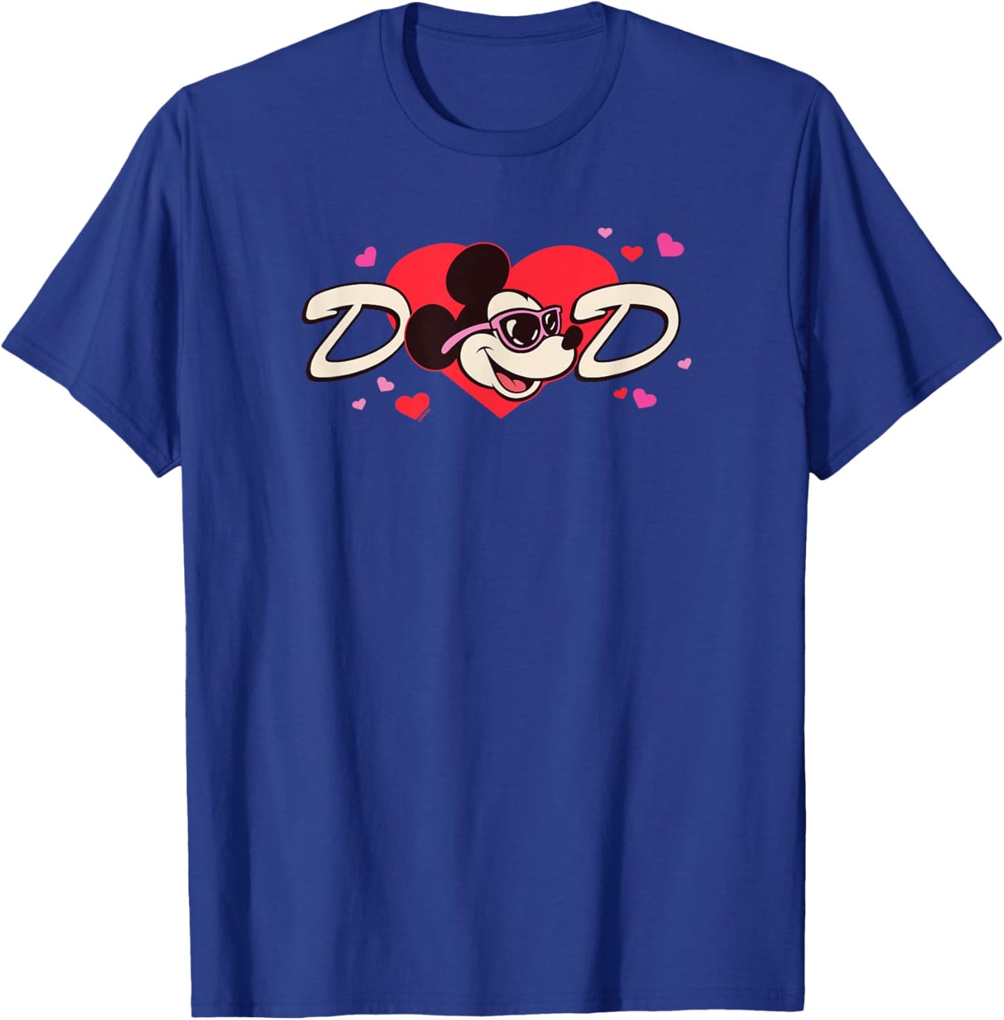 Disney Valentine's Day Dad Gift Family Matching Trip T-Shirt - T-Shirt | Royal