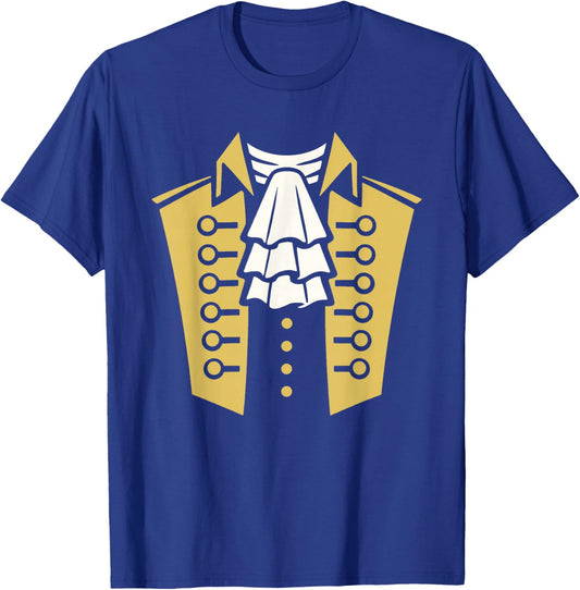 Colonial 18th Century Historic America Costume Funny Classic T-Shirt - T-Shirt | Royal