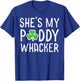 Shes My Paddy Whacker St Patricks Day Couple Matching Men T-Shirt - T-Shirt | Royal