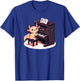 Cute Sea Creature Playing Piano Music Lover Art T-Shirt - T-Shirt | Royal