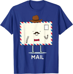 Funny Valentines Couple Matching Mail Fe-Mail Humor Joke Pun T-Shirt - T-Shirt | Royal