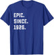100th Birthday Gift Epic Since 1926 100 Years Old T-Shirt - T-Shirt | Royal