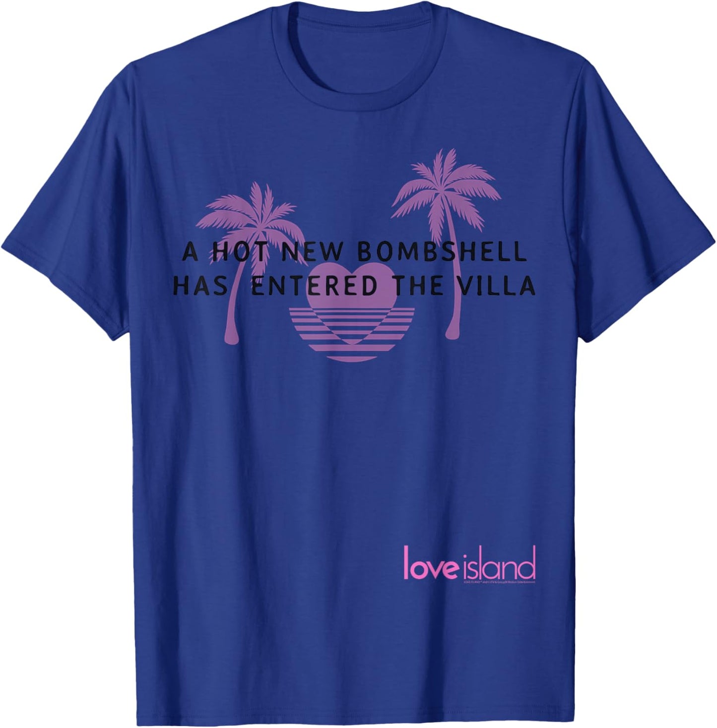 Hot New Bombshell - Love Island - 80s Aesthetic T-Shirt - T-Shirt | Royal
