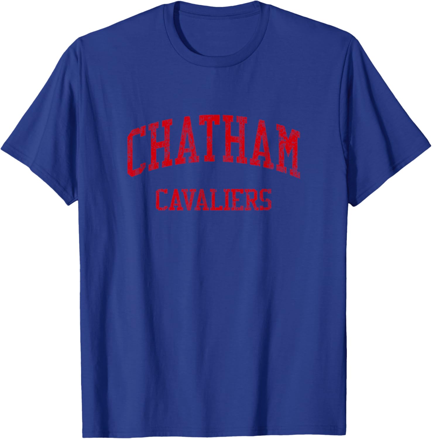 Chatham High School HS Chatham VA Vintage Sports T-Shirt - T-Shirt | Royal