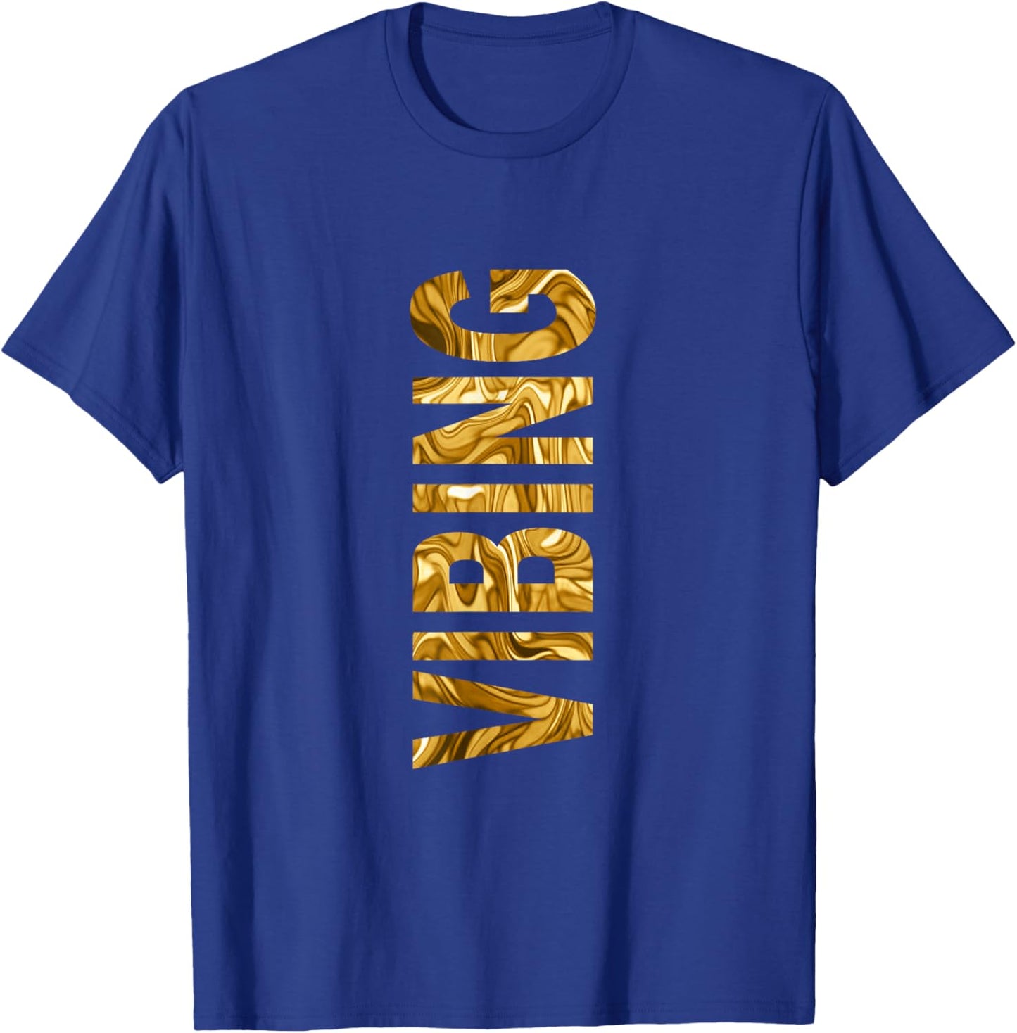 Brown Color Vibing Liquid Brown Graphic T-Shirt - T-Shirt | Royal