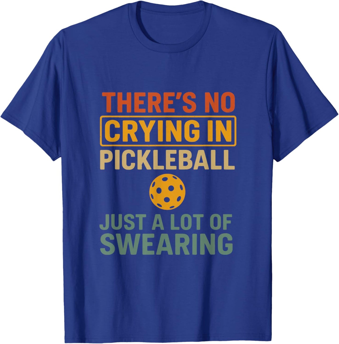 Cool Pickle Ball Player Lovers Funny Clothes Men Women T-Shirt - T-Shirt | Royal