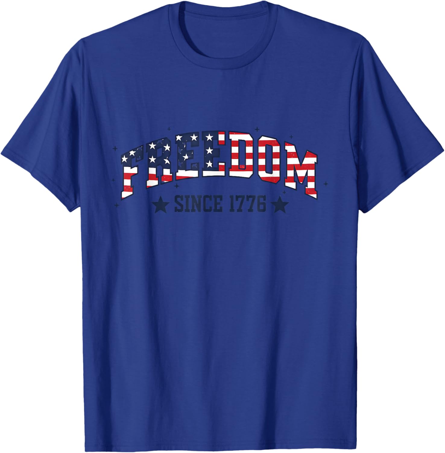 Freedom, Independence Day, 4th of July, USA T-Shirt - T-Shirt | Royal
