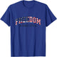 Freedom, Independence Day, 4th of July, USA T-Shirt - T-Shirt | Royal