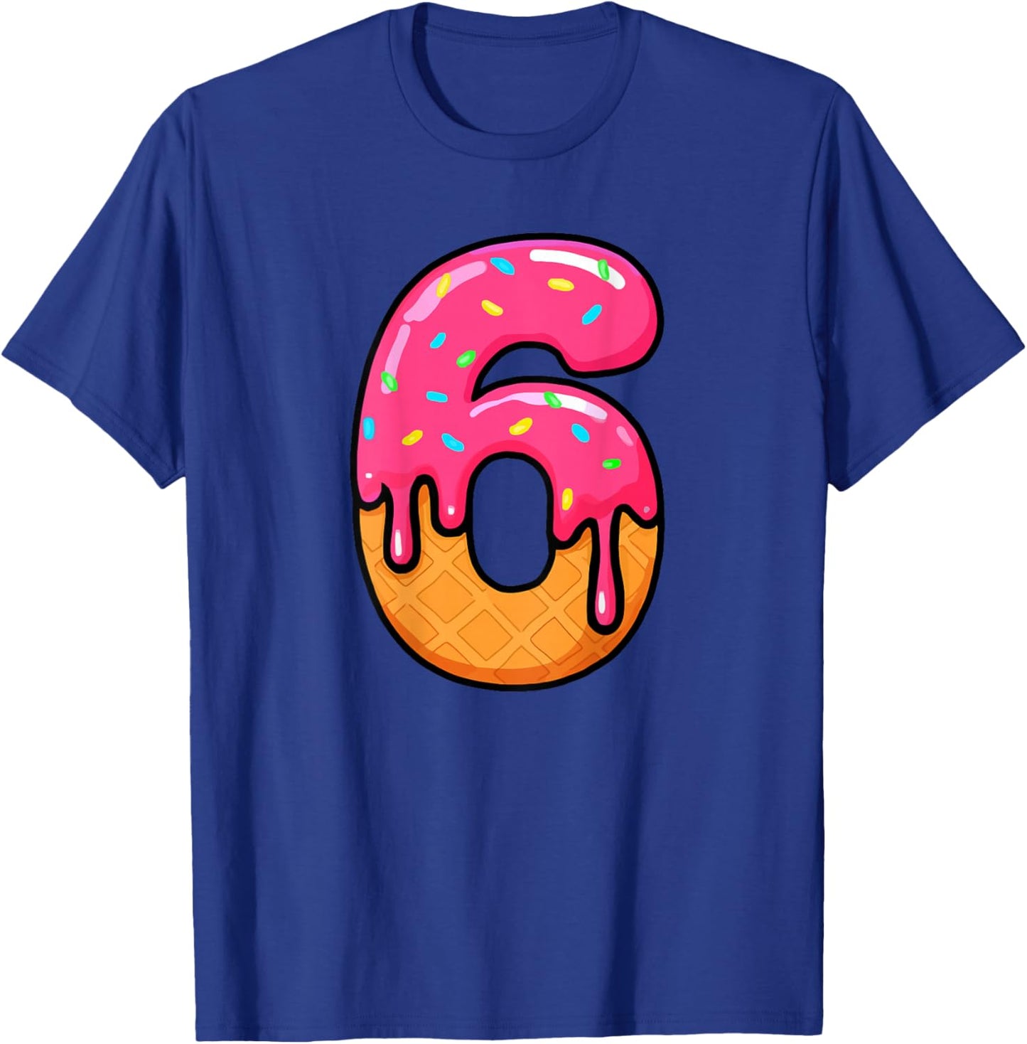 67 Ice Cream Drip Meme 6 7 Hallowee Costume Couple (On Back) T-Shirt - T-Shirt | Royal