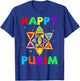 Happy Purim Hamantash Hamantaschen Lovers Jewish Holidays T-Shirt - T-Shirt | Royal