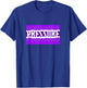 Purple Color Pressure v2 Purple Graphic T-Shirt - T-Shirt | Royal