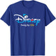Disney Donald Duck Script Logo Family Trip 2026 Vacation T-Shirt - T-Shirt | Royal