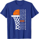 Graduate Senior Class of 2026 Basketball Player Graduation T-Shirt - T-Shirt | Royal