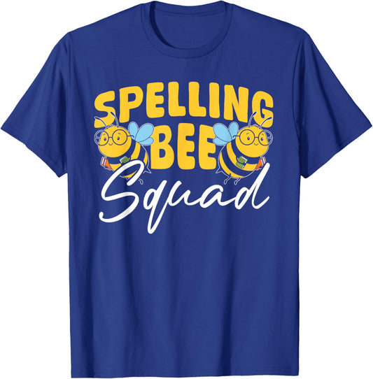 Spelling Bee Squad T-Shirt - T-Shirt | Royal