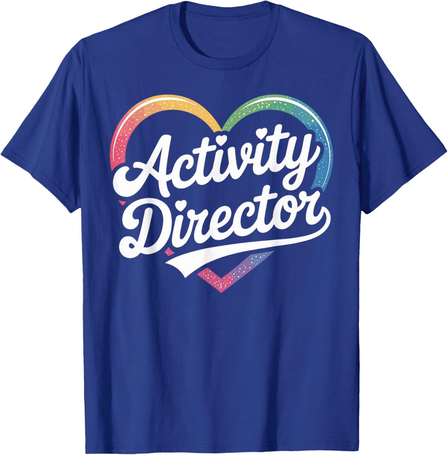Activity Director Heart T-Shirt - T-Shirt | Royal