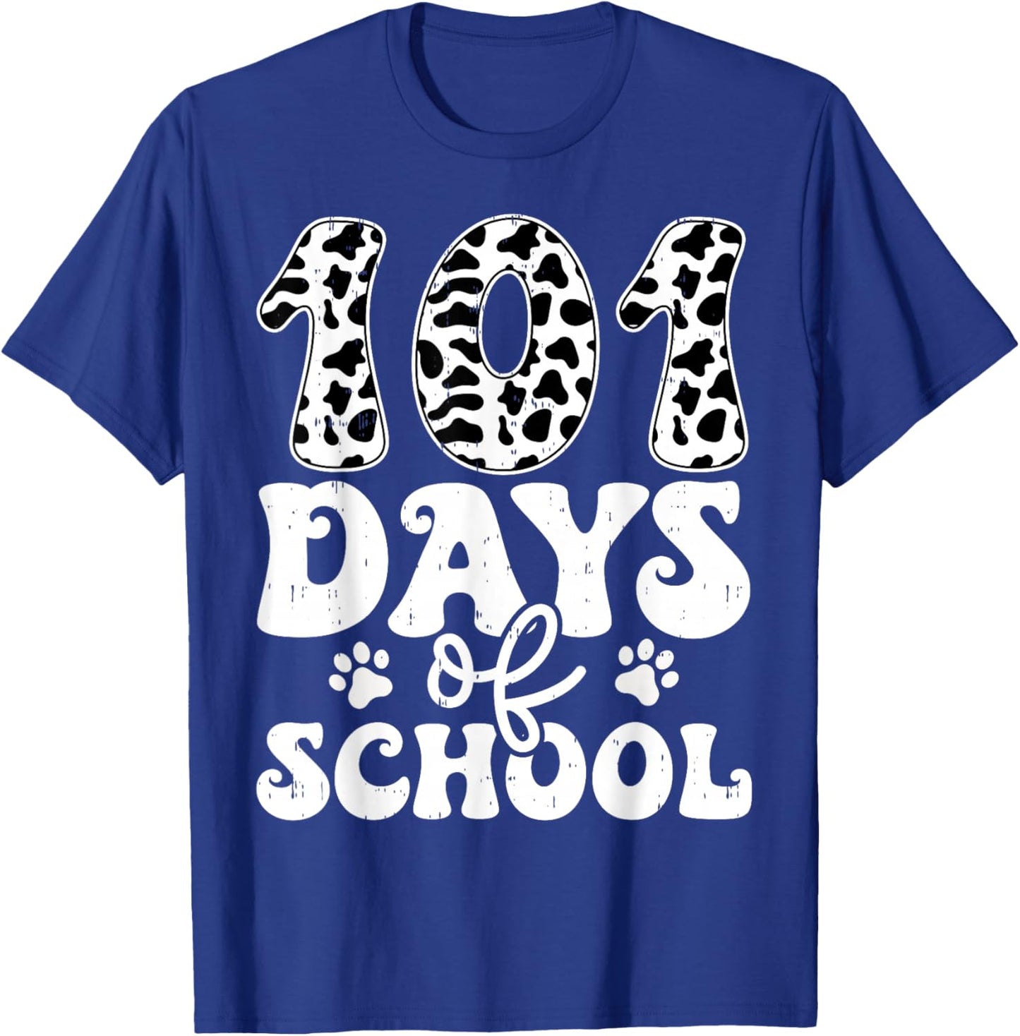 100th Day of School 101 Days Teacher Boys Girls Kids T-Shirt - T-Shirt | Royal