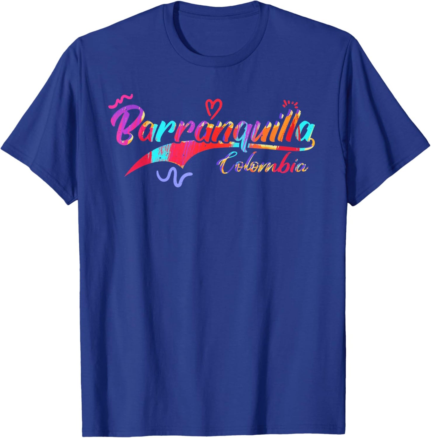 Barranquilla Colombia | Vacation Travel T-Shirt - T-Shirt | Royal