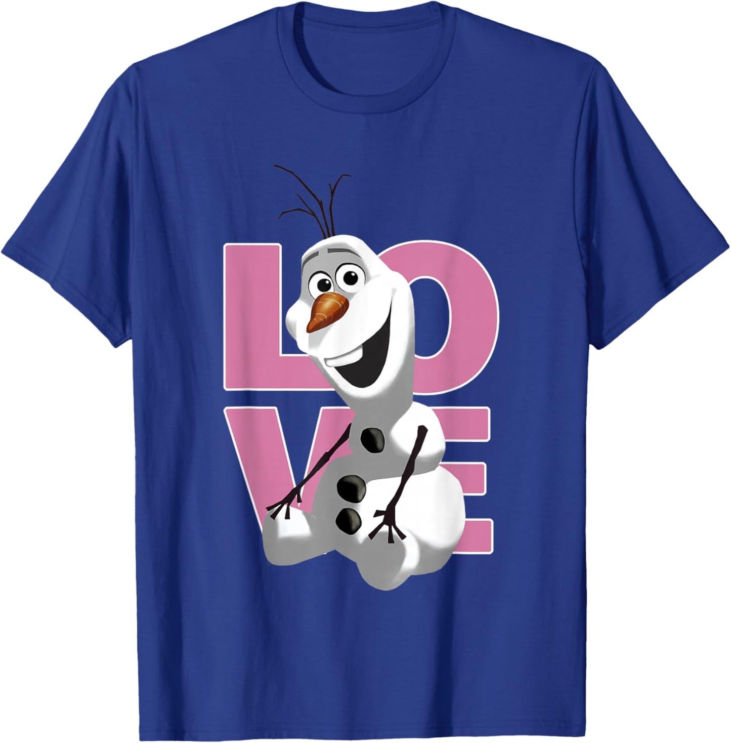 Disney Frozen Valentine's Day Love from Olaf Cute Pose T-Shirt - T-Shirt | Royal