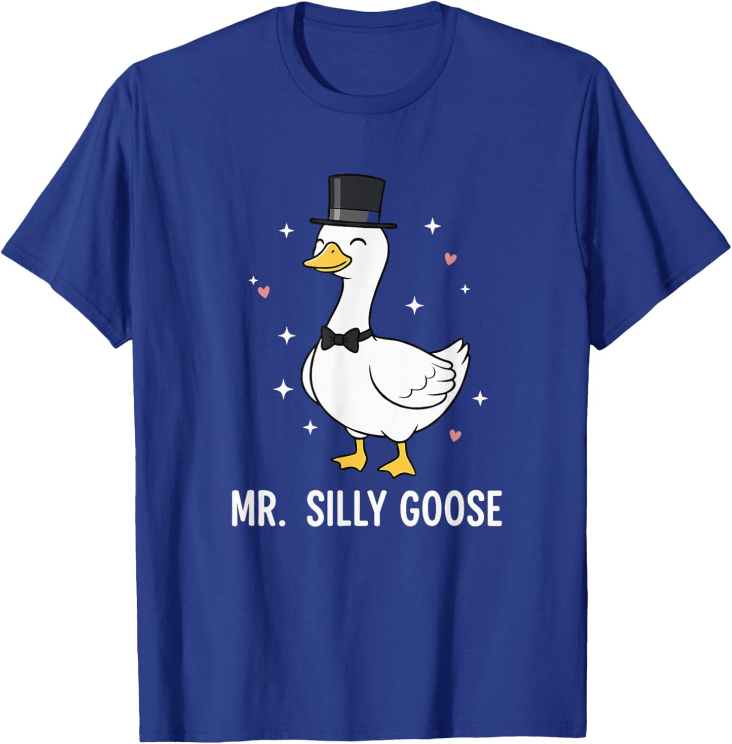 Mr Silly Goose Funny Bride Wedding Matching T-Shirt - T-Shirt | Royal