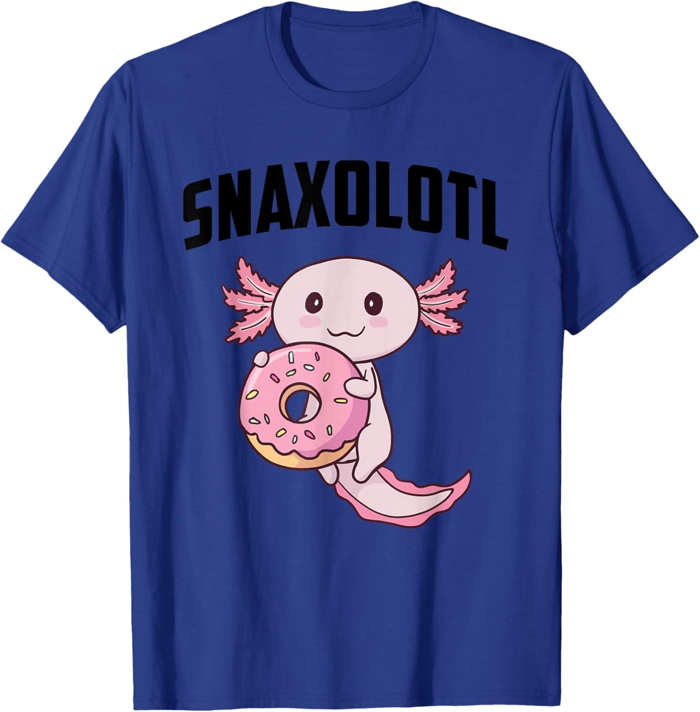 Axolotl Snaxolotl T-Shirt - T-Shirt | Royal