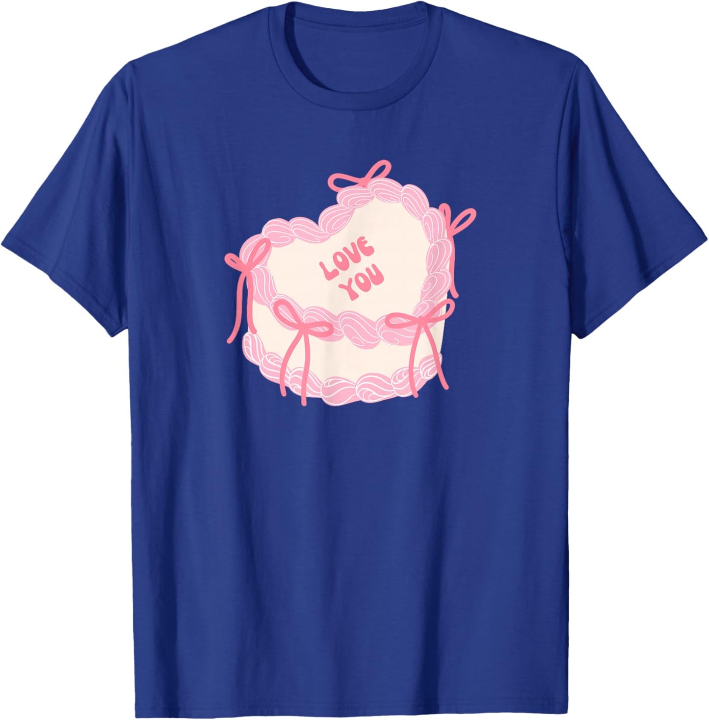 Valentine's Day Cake T-Shirt - T-Shirt | Royal