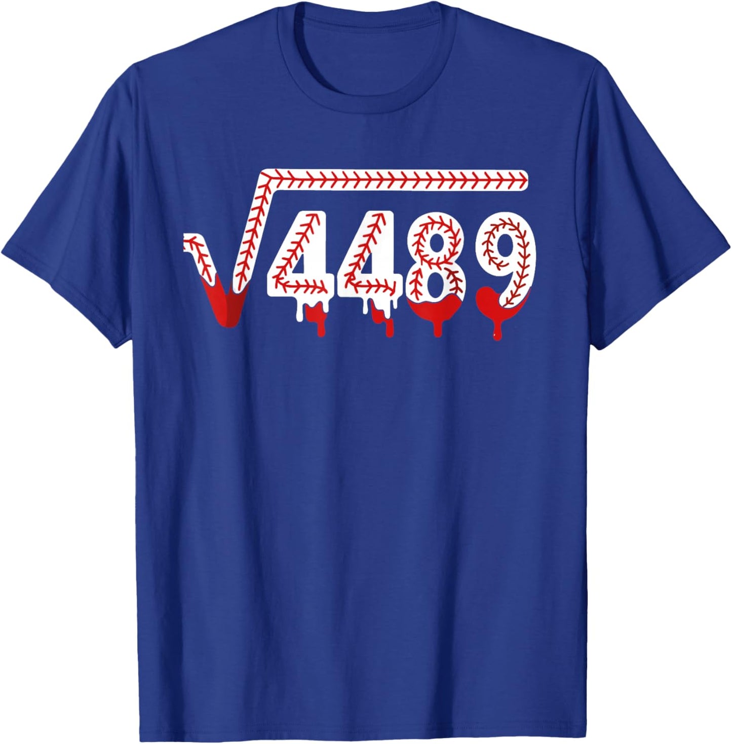 67 Ice Cream Drip Meme Baseball Square Root 4489 Slang Math T-Shirt - T-Shirt | Royal