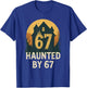 Spooky Haunted House Meme 67 Funny Math Humor 6x7 Student T-Shirt - T-Shirt | Royal