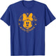 Iowa Hawkeyes Minnie Mouse Sketch Black Officially Licensed T-Shirt - T-Shirt | Royal