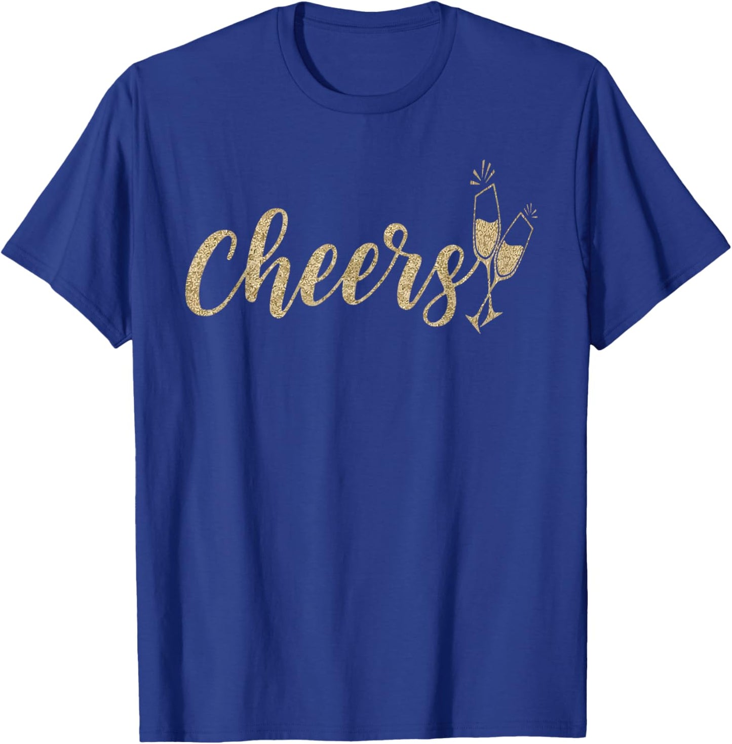 Cheer to The New Year Happy New Year 2026 Party Girl Women T-Shirt - T-Shirt | Royal