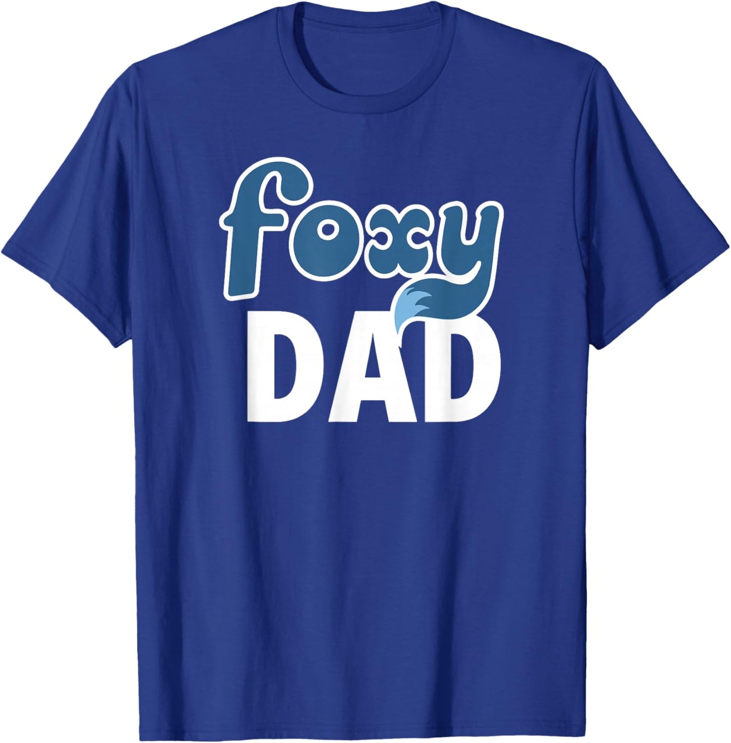 Fox dad Foxy Style Cartoon Trending T-Shirt - T-Shirt | Royal