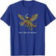 We Ride at Dawn Medieval Grumpy Frog Dragon Meme Men Women T-Shirt - T-Shirt | Royal
