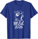 Masters in Education Class of 2026 Graduation Teacher T-Shirt - T-Shirt | Royal