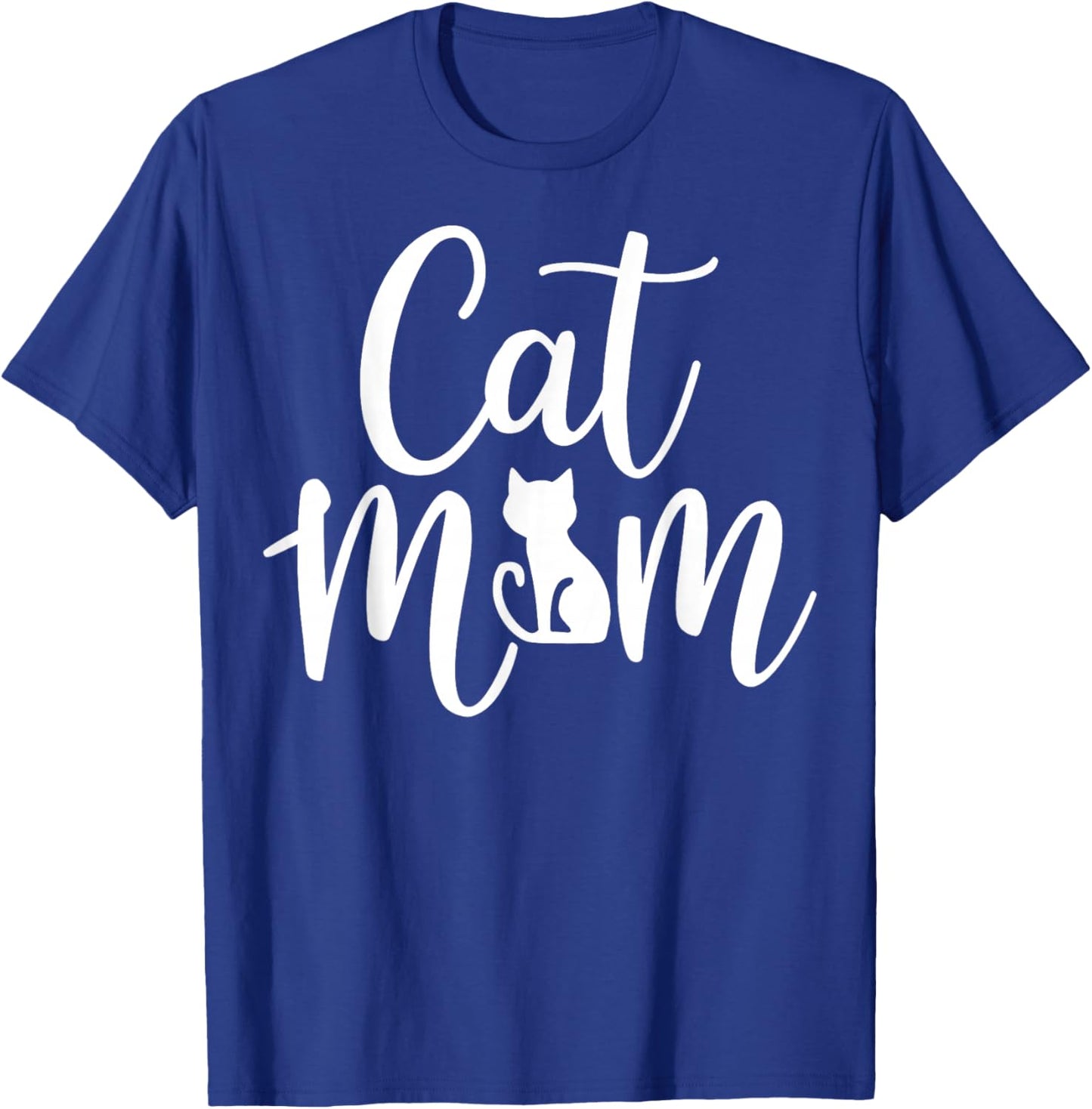 Cat Mom Happy Mothers Day for Cat Lovers Family Matching T-Shirt - T-Shirt | Royal