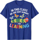 Hungry for Learning in This Classroom Students T-Shirt - T-Shirt | Royal