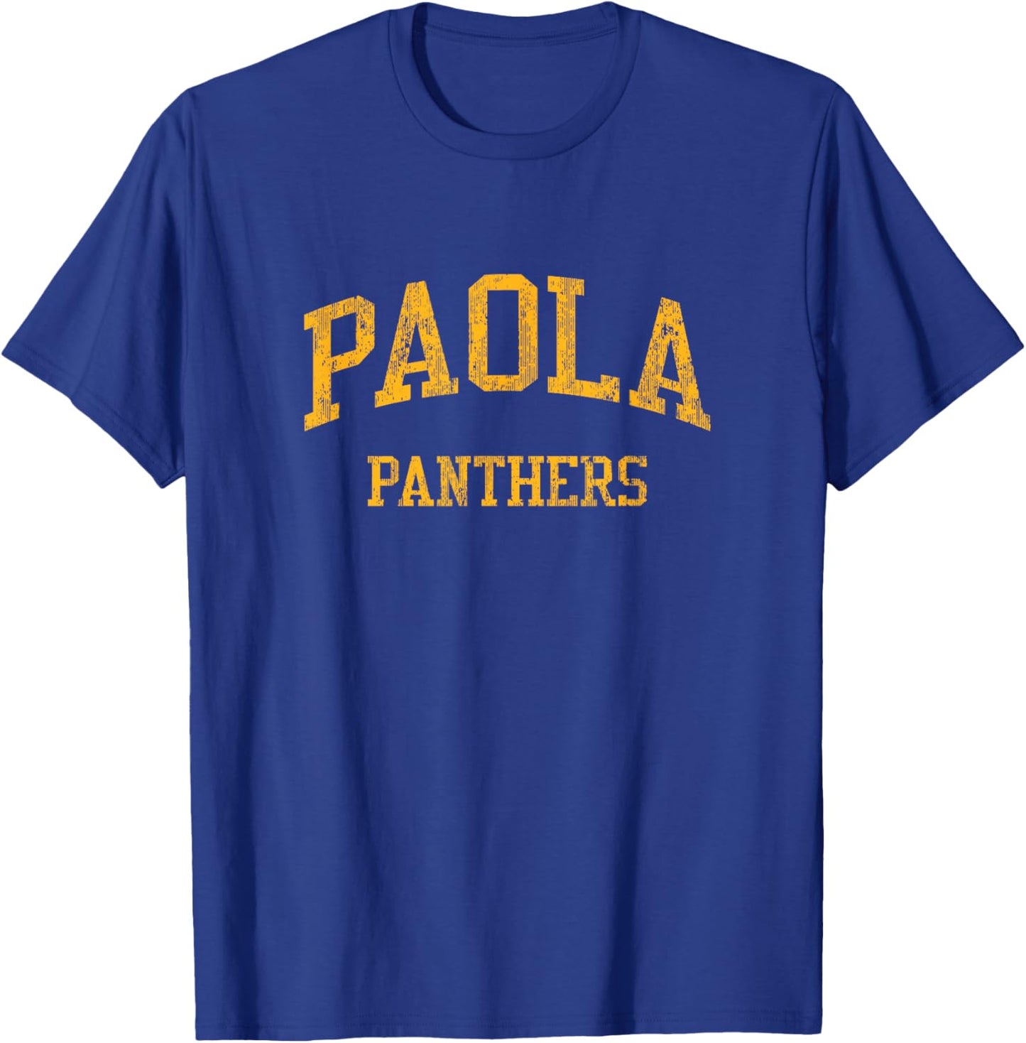 Paola High School HS Paola KS Vintage Sports T-Shirt - T-Shirt | Royal