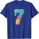 67 Ice Cream Drip Meme Funny Six Seven Matching Partner 2of2 T-Shirt - T-Shirt | Royal