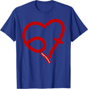 Six Seven Heart 67 Meme 6 7 Valentines Day Teens Boys Kids T-Shirt - T-Shirt | Royal