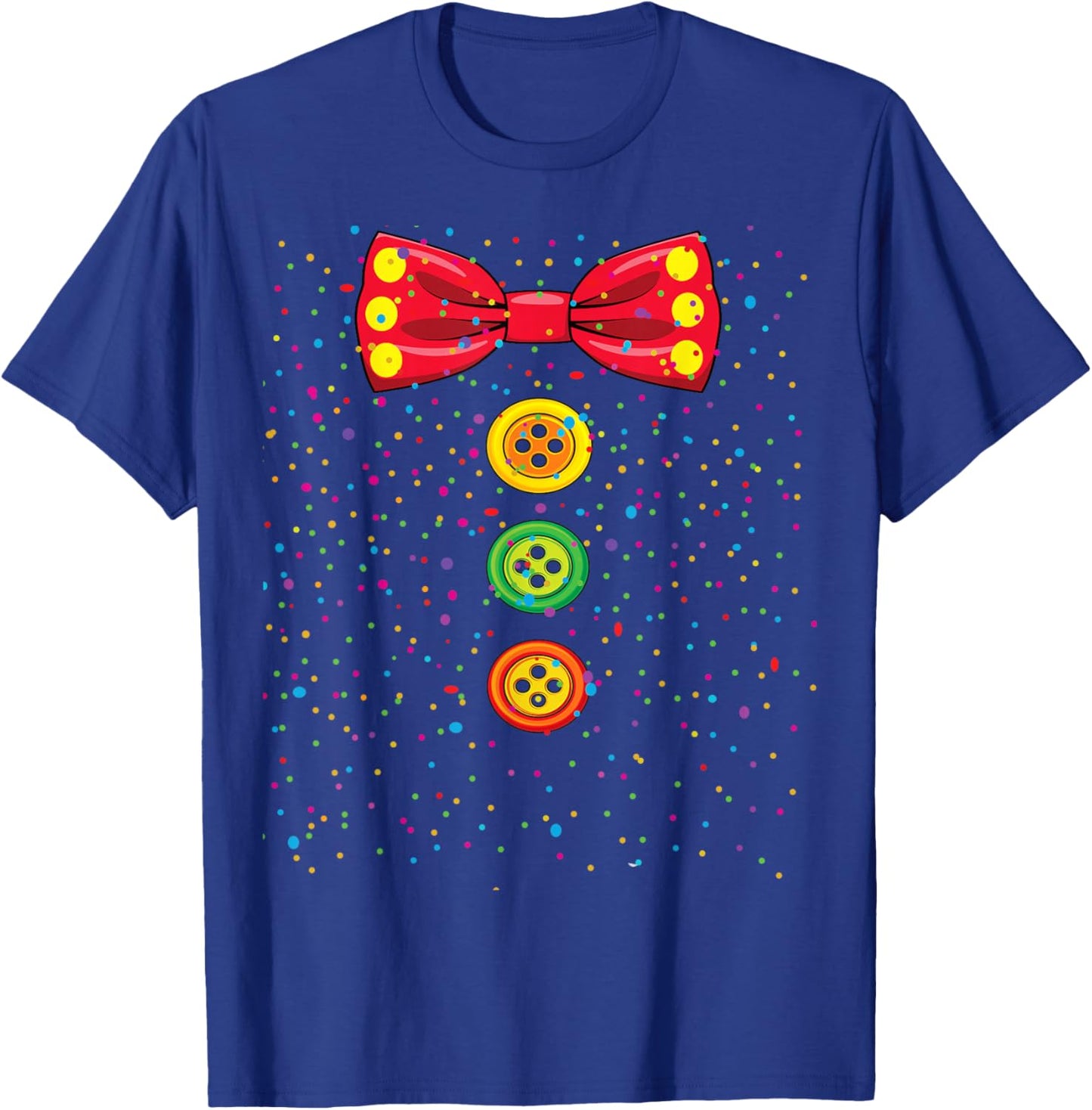 Funny Clown Costumes for Children Carnival Costume T-Shirt - T-Shirt | Royal