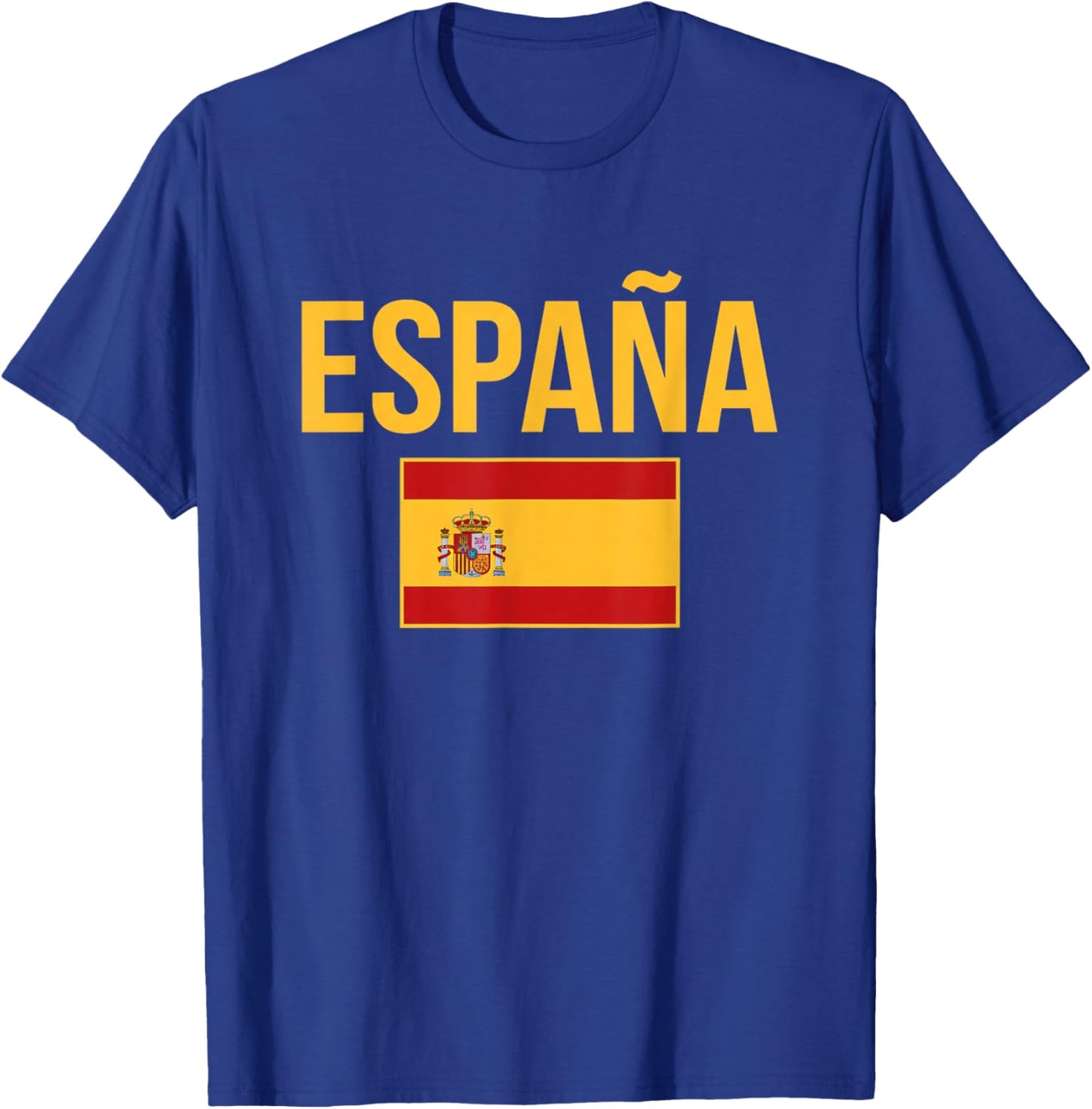 Espaa Spanish Spain Flag Travel Vacation Souvenir T-Shirt - T-Shirt | Royal