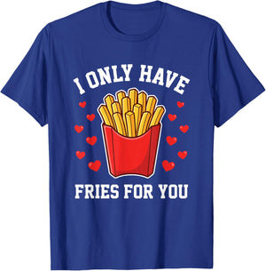 Funny Valentine Fast Food Pun T-Shirt - T-Shirt | Royal