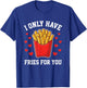 Funny Valentine Fast Food Pun T-Shirt - T-Shirt | Royal