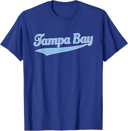 Tampa Bay - Throwback Design - Classic T-Shirt - T-Shirt | Royal