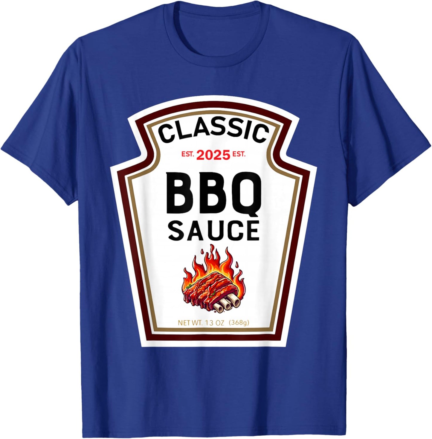 Barbecue Sauce Halloween Costume Family Matching T-Shirt - T-Shirt | Royal