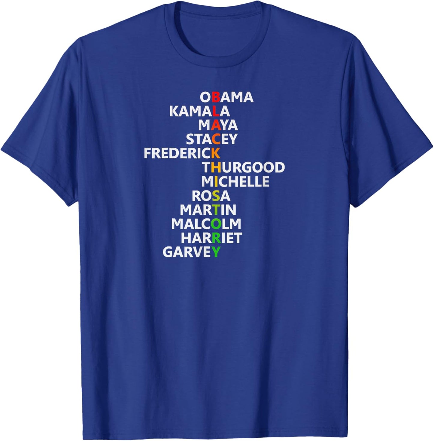 Black History Month Leaders Black History Month T-Shirt - T-Shirt | Royal