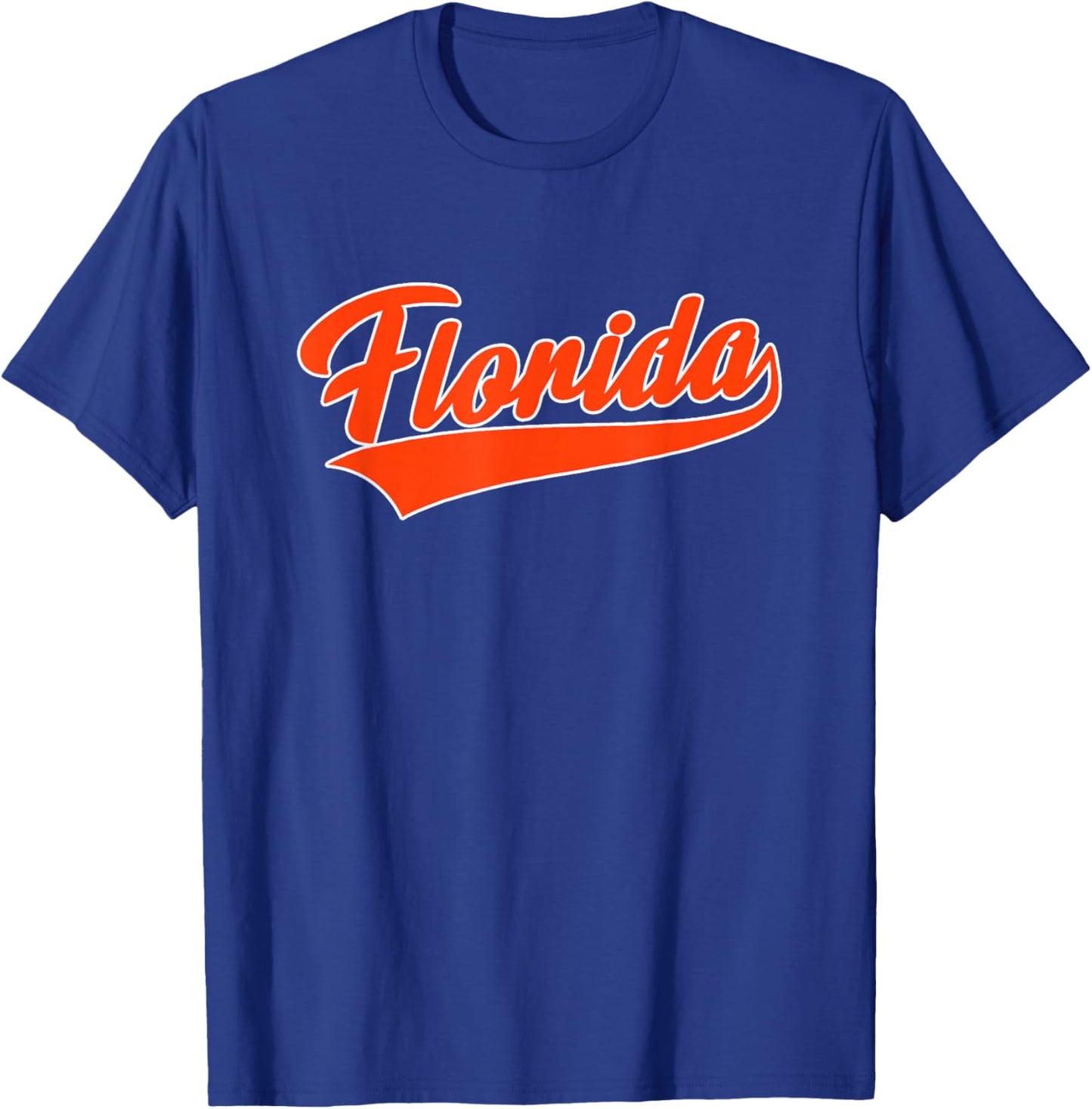 Florida - Throwback Design - Classic T-Shirt - T-Shirt | Royal