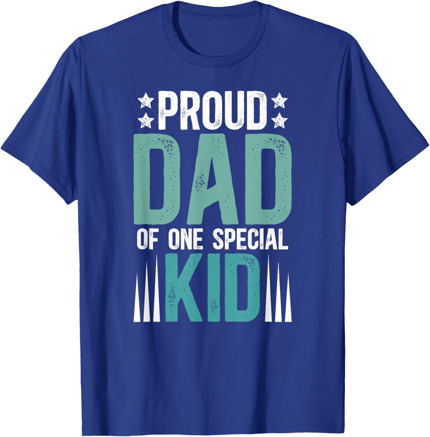 Proud Dad Special Needs Dad Special Needs Father T-Shirt - T-Shirt | Royal