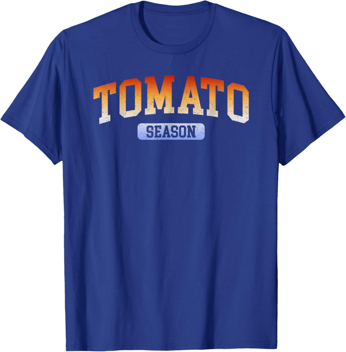 Tomato Season Retro Vintage T-Shirt - T-Shirt | Royal