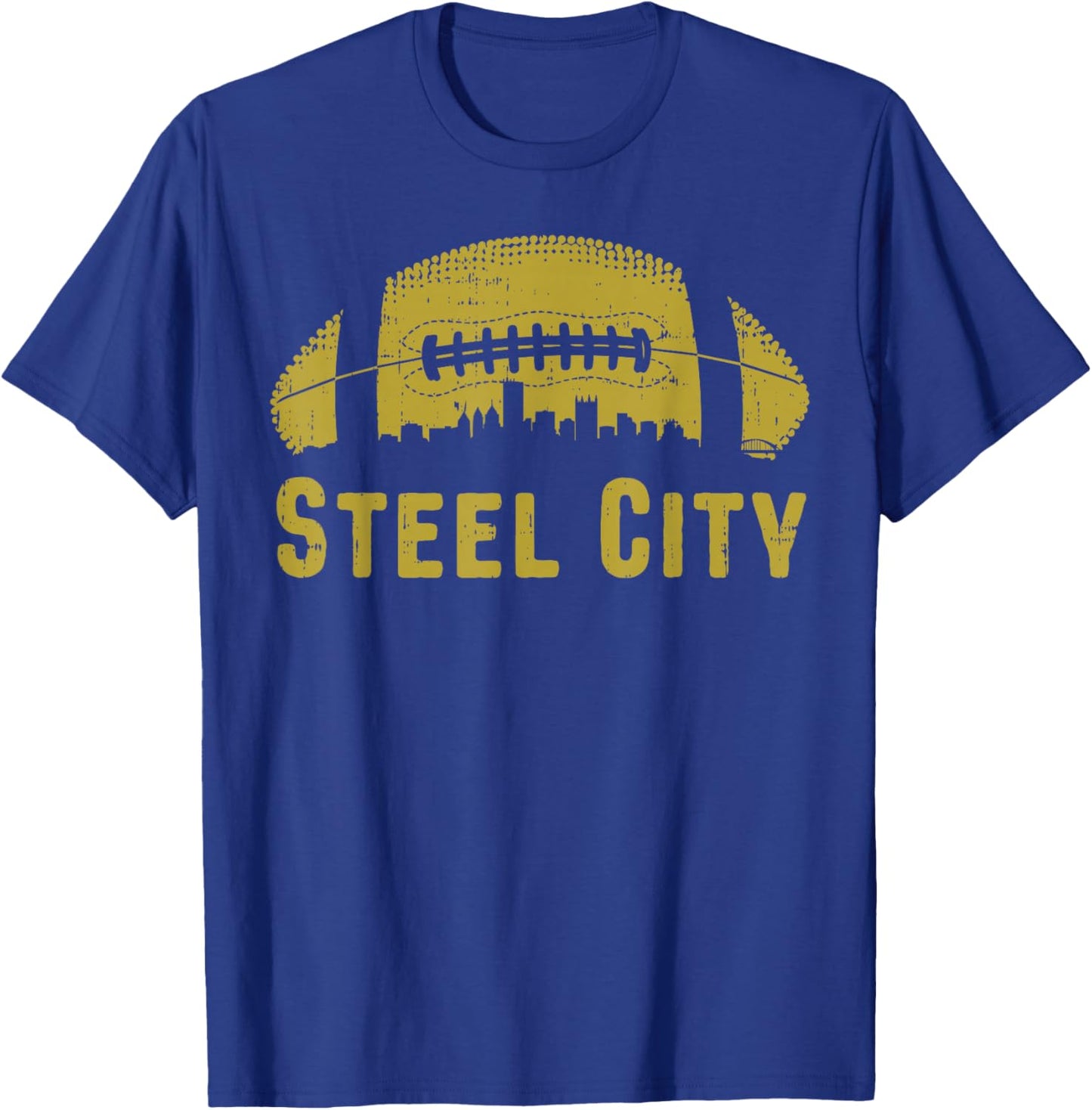 Pittsburgh Men Kids Boys Girls Youth Women Teen T-Shirt - T-Shirt | Royal