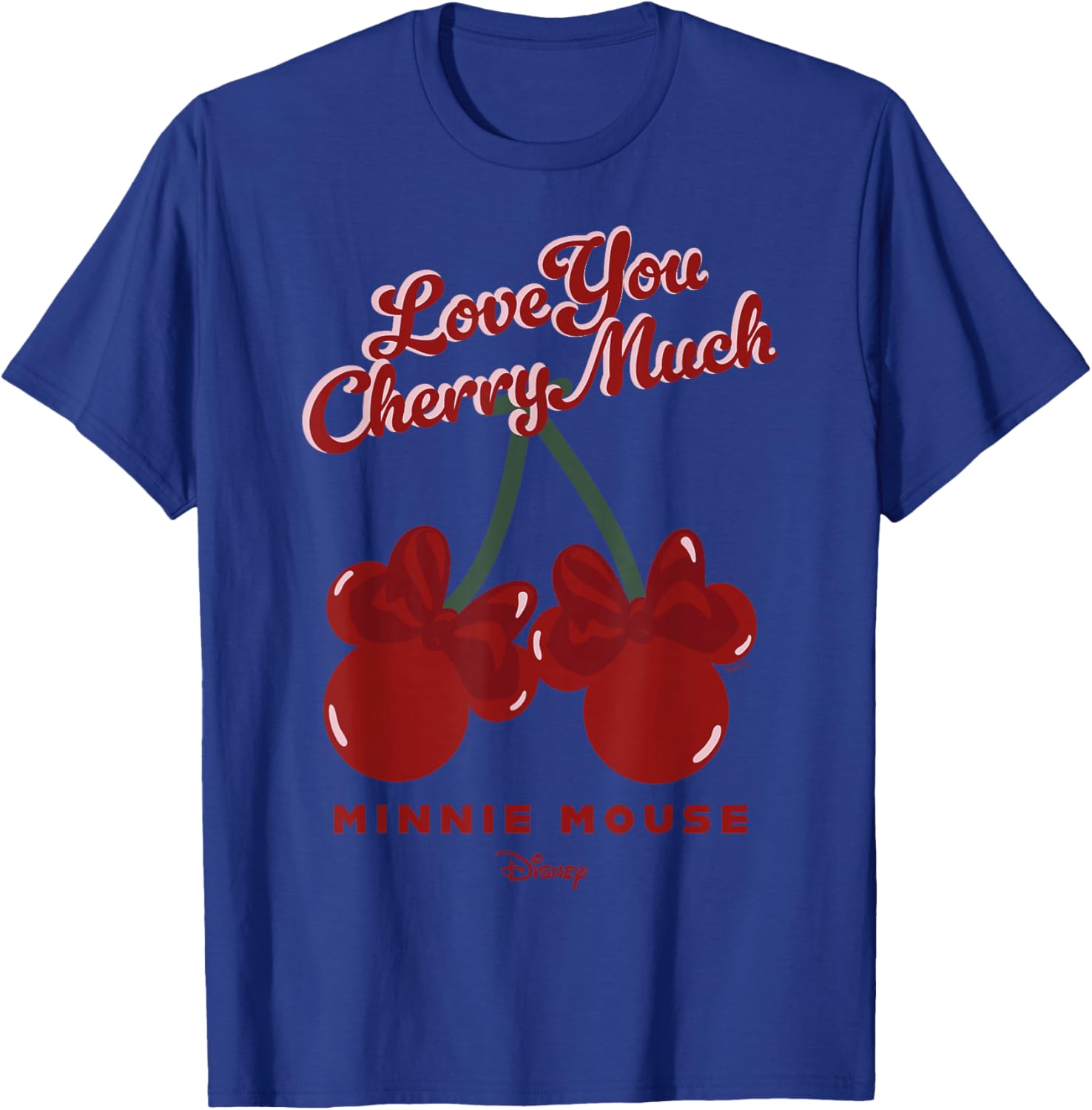 Disney Mickey and Friends Love You Cherry Much Minnie Mouse T-Shirt - T-Shirt | Royal